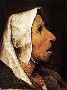 Portrait of an Old Woman Pieter Bruegel